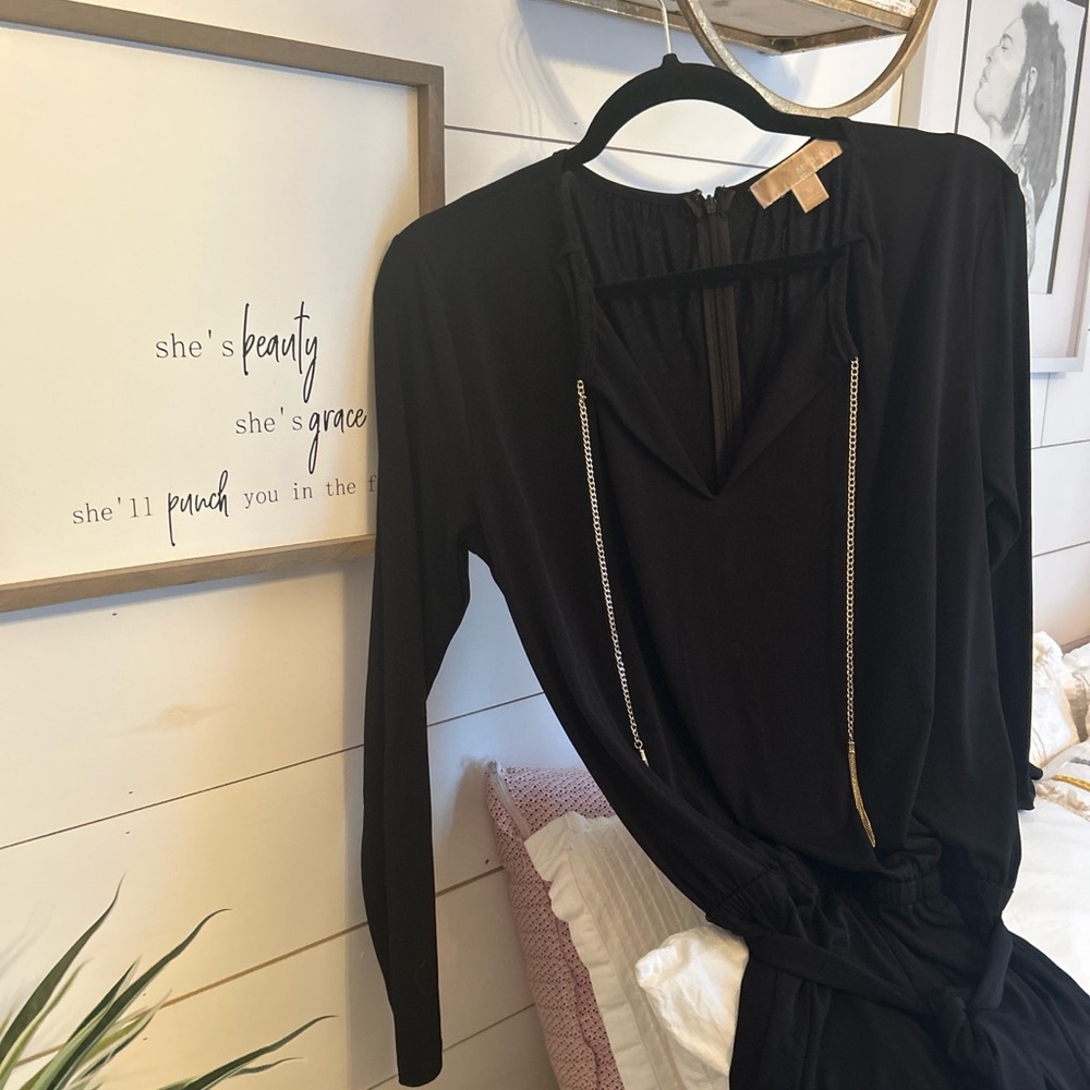 Michael Kors elegant black jumpsuit